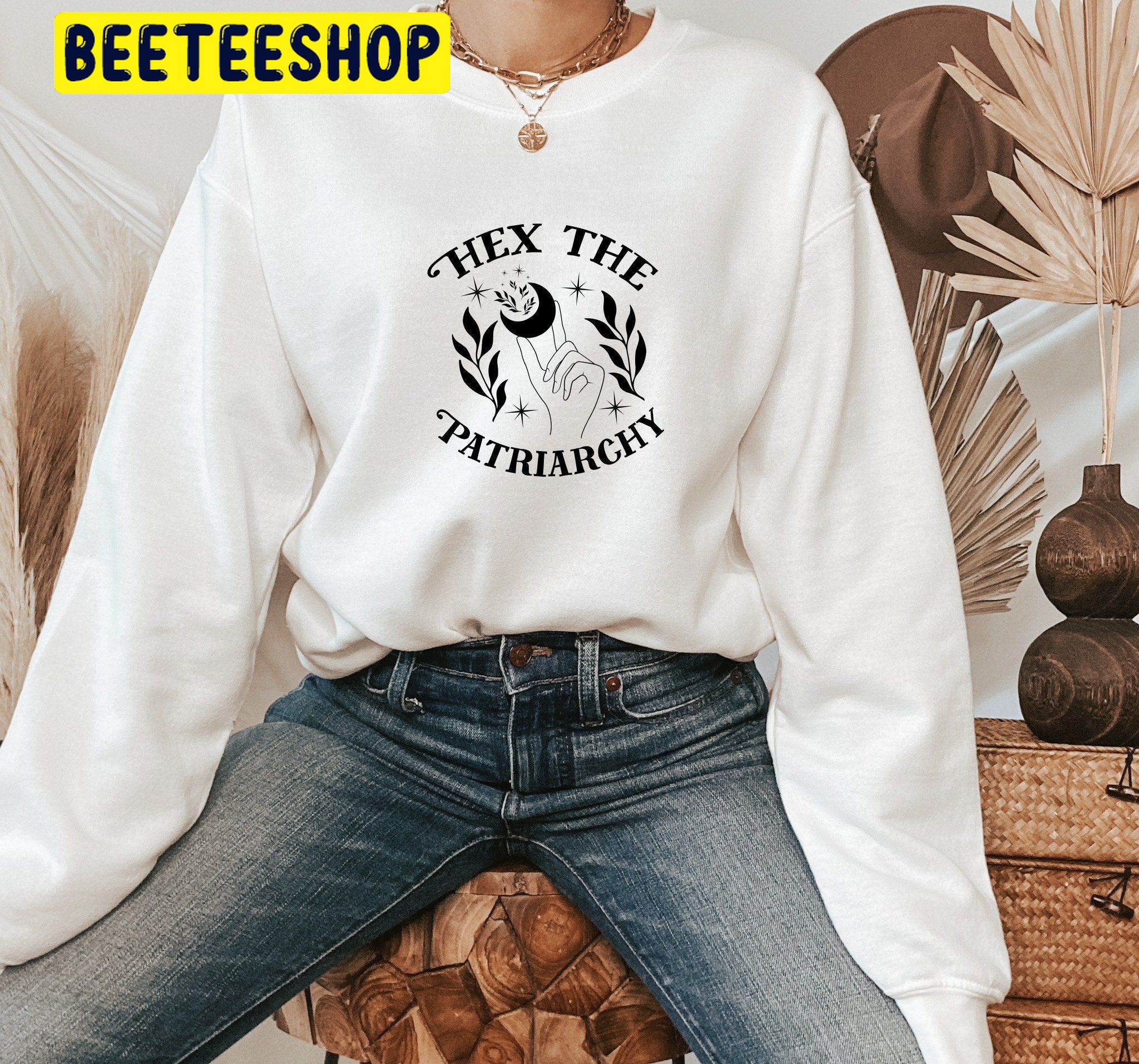 Hex The Patriarchy Feminist Witch Halloween Trending Unisex Shirt Hex The Patriarchy Feminist Witch Halloween Trending Unisex Shirt