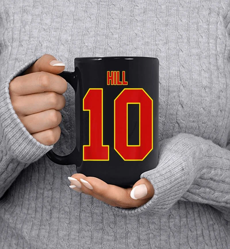 Hill 10 Ten 8211 Kansas City Football Mug Hill 10 Ten 8211 Kansas City Football Mug