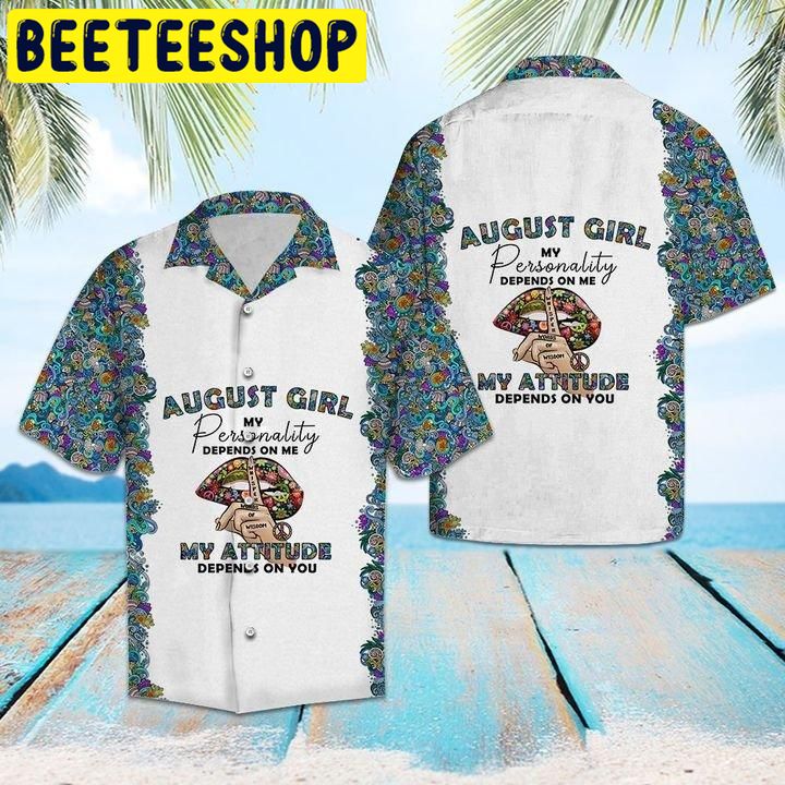 Hippie August Girl Hawaiian Shirt Hippie August Girl Hawaiian Shirt