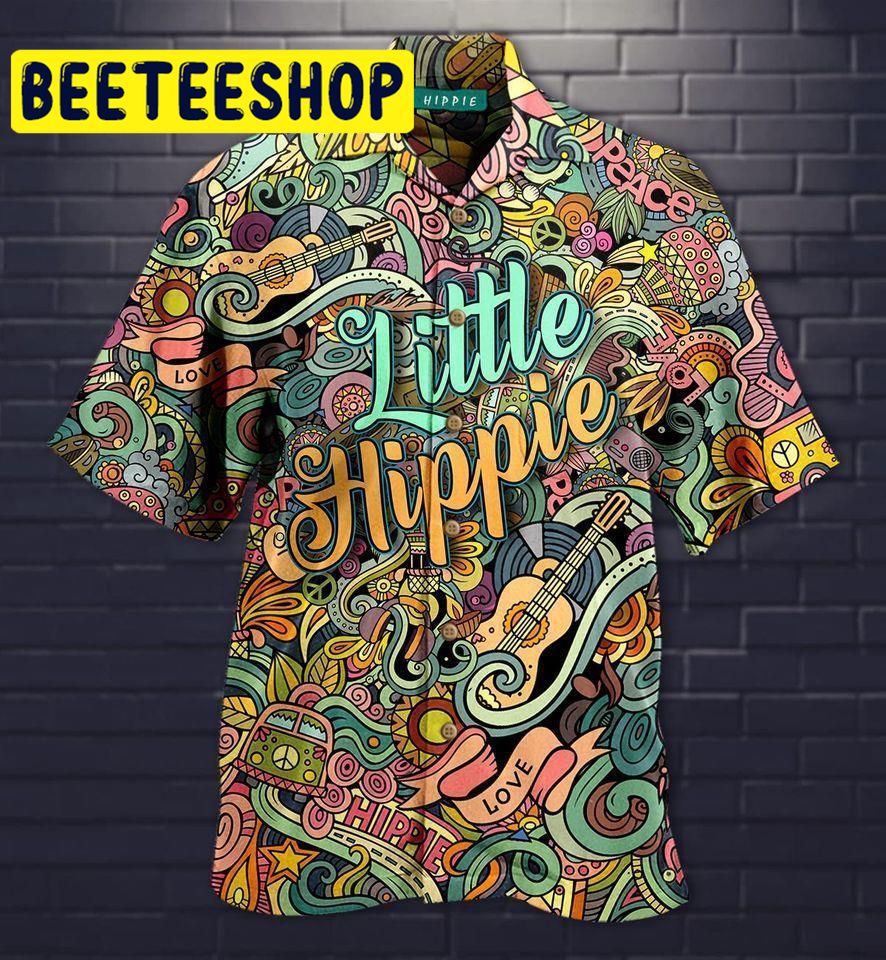 Hippie Doodles Hawaiian Shirt Hippie Doodles Hawaiian Shirt