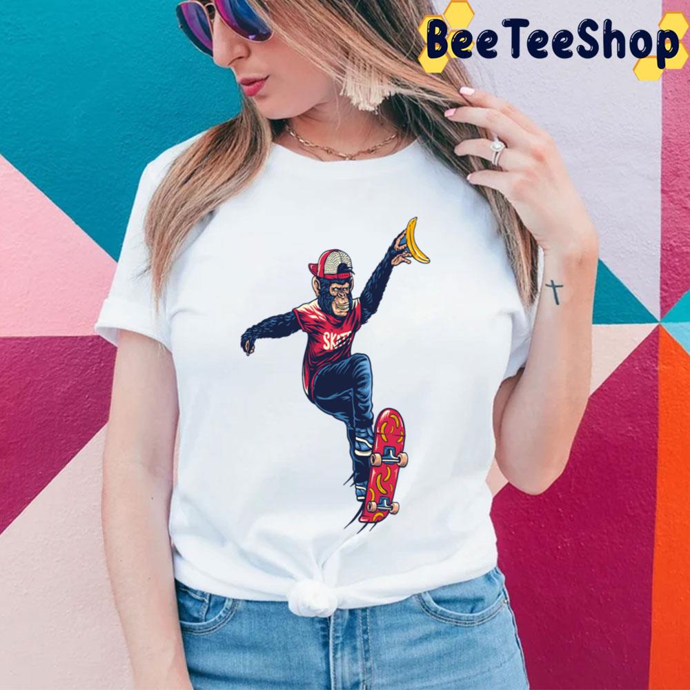 Hit Monkey Skateboarding Trending Unisex T-Shirt Hit Monkey Skateboarding Trending Unisex T-Shirt