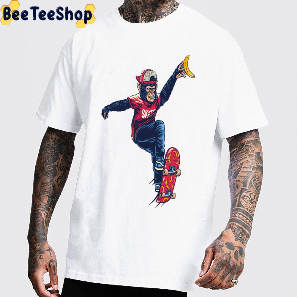 Hit Monkey Skateboarding Trending Unisex T-Shirt Hit Monkey Skateboarding Trending Unisex T-Shirt
