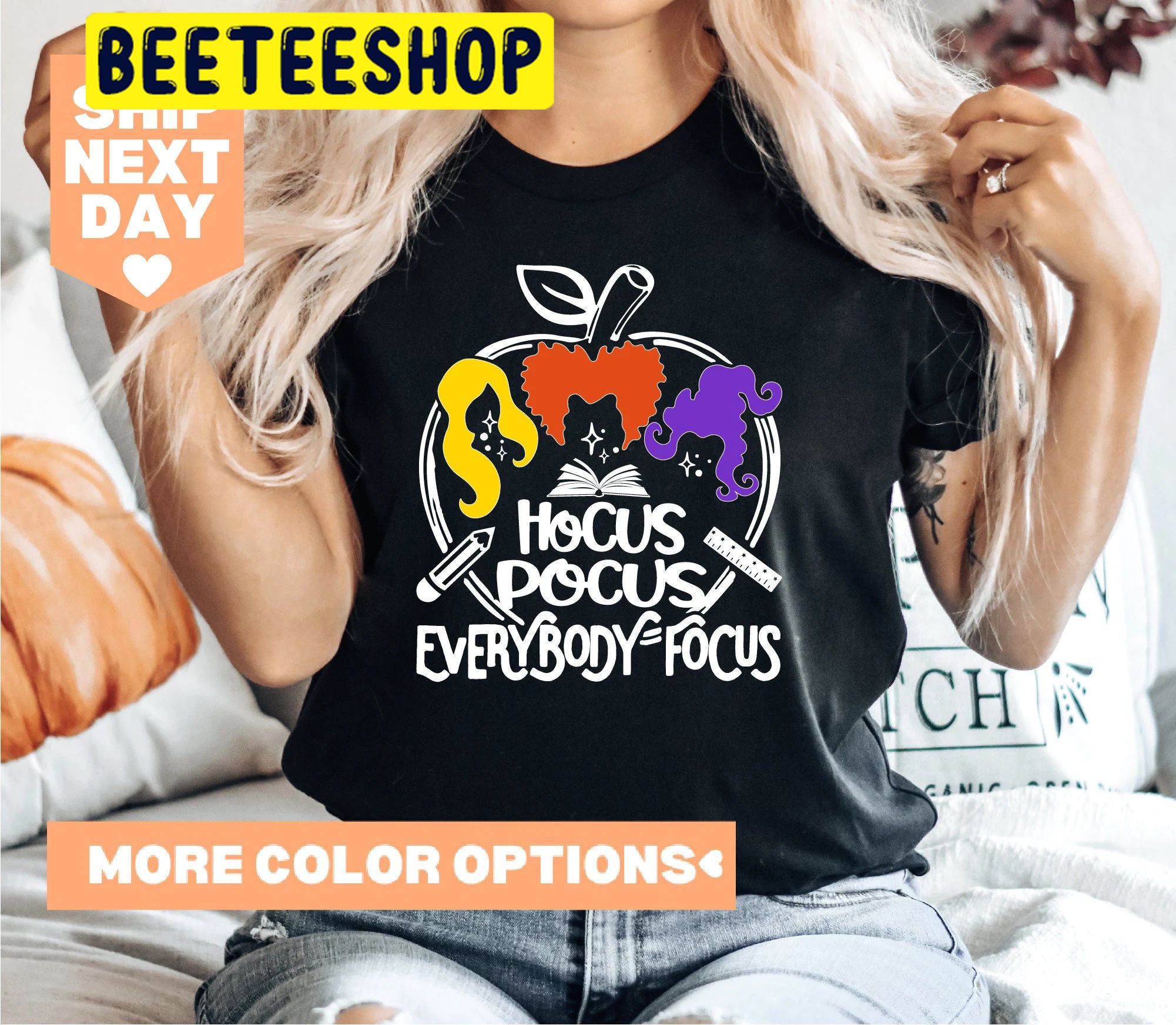 Hocus Pocus Everybody Focus Trending Unisex Shirt Hocus Pocus Everybody Focus Trending Unisex Shirt