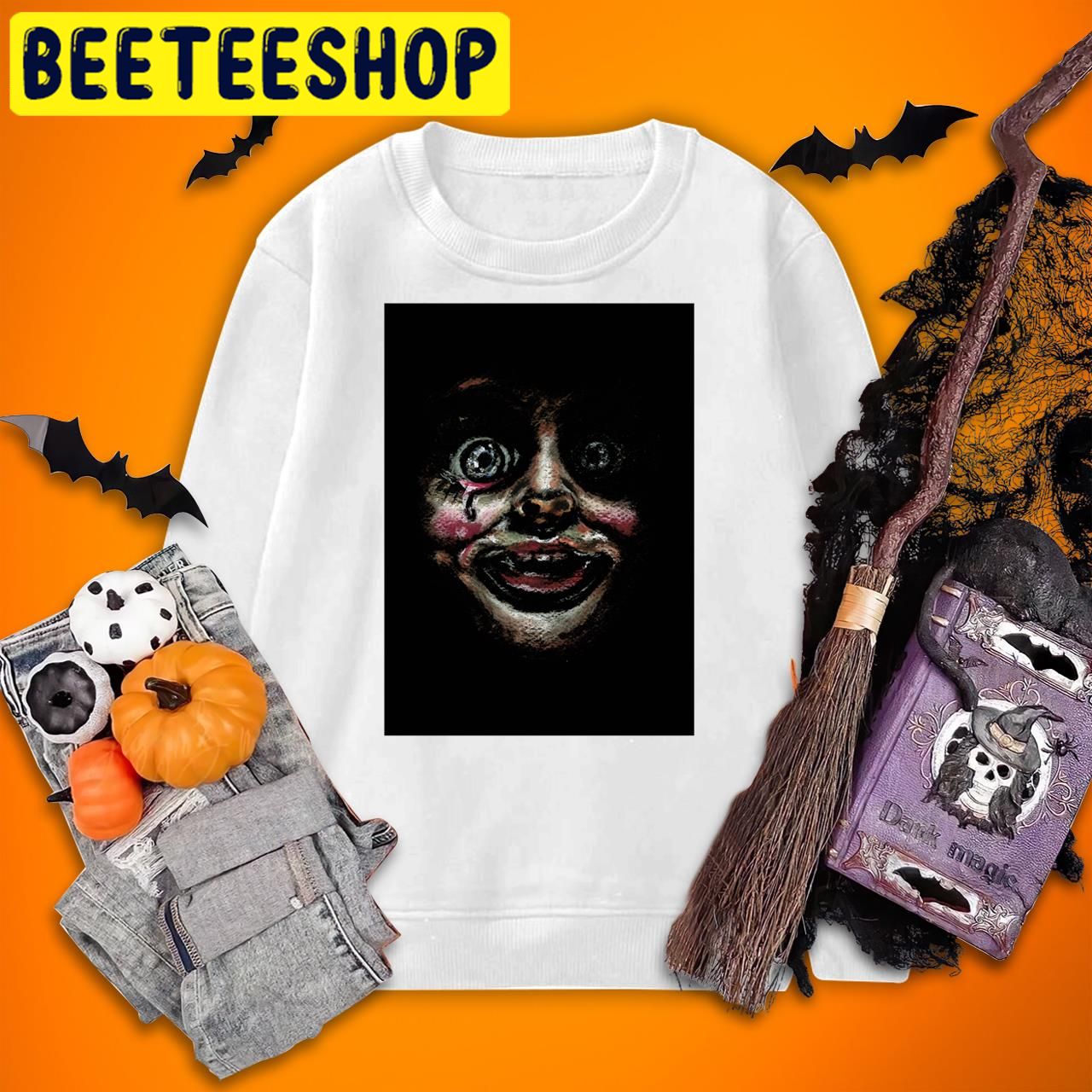 Horror Annabelle Movie For Halloween Trending Unisex T-Shirt Horror Annabelle Movie For Halloween Trending Unisex T-Shirt