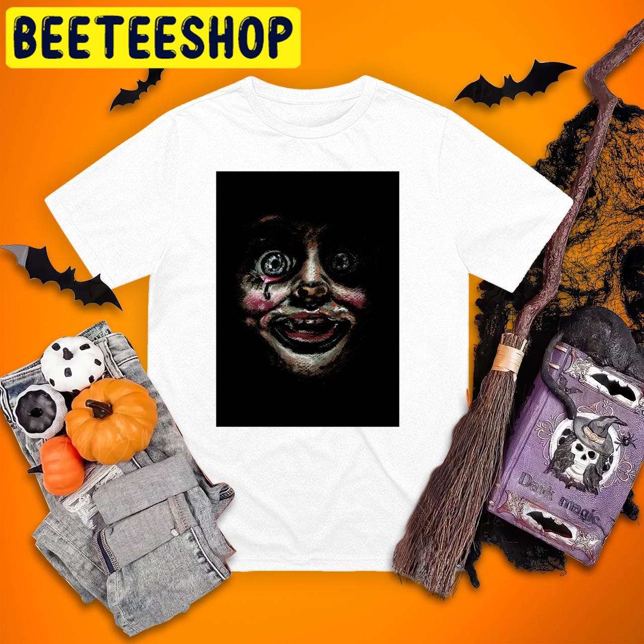 Horror Annabelle Movie For Halloween Trending Unisex T-Shirt Horror Annabelle Movie For Halloween Trending Unisex T-Shirt