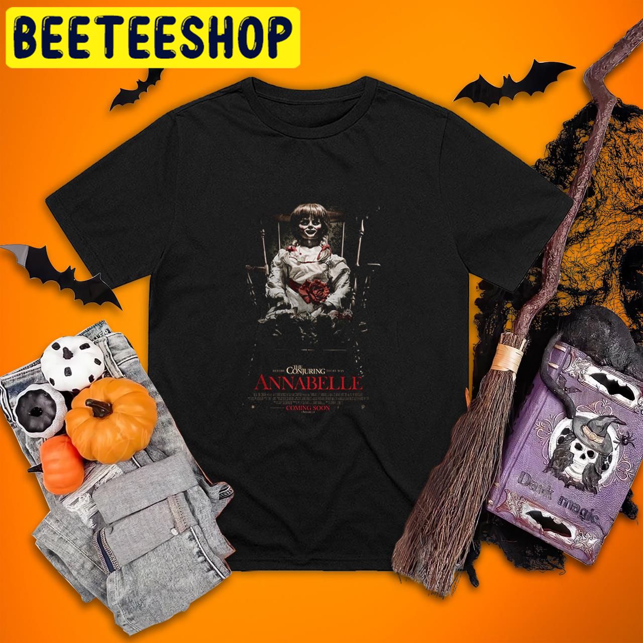 Horror Movie AnnabelleHalloween Halloween Trending Unisex T-Shirt Horror Movie AnnabelleHalloween Halloween Trending Unisex T-Shirt