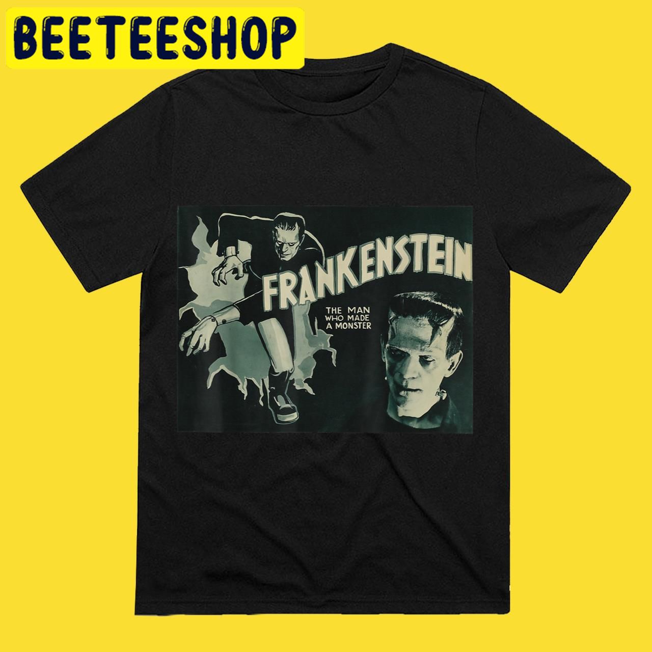 Horror MovieFrankenstein Horror Movie Vintage Horror Monster Movie Halloween Trending Unisex T-Shirt Horror MovieFrankenstein Horror Movie Vintage Horror Monster Movie Halloween Trending Unisex T-Shirt