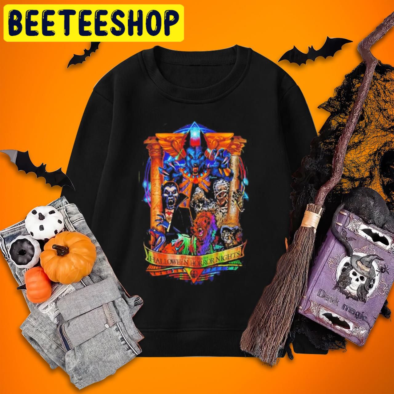 Horror Nights Universal Studios Horror Halloween Trending Unisex T-Shirt Horror Nights Universal Studios Horror Halloween Trending Unisex T-Shirt