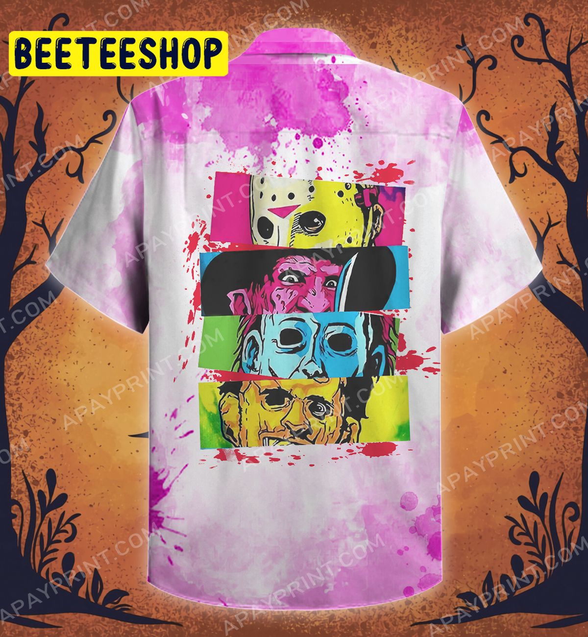 Horror Squad Trending Hawaiian Shirt Horror Squad Trending Hawaiian Shirt