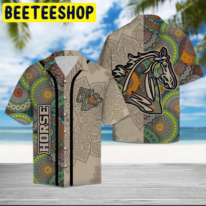Horse Mandala Hawaiian Shirt 2359 Horse Mandala Hawaiian Shirt 2359