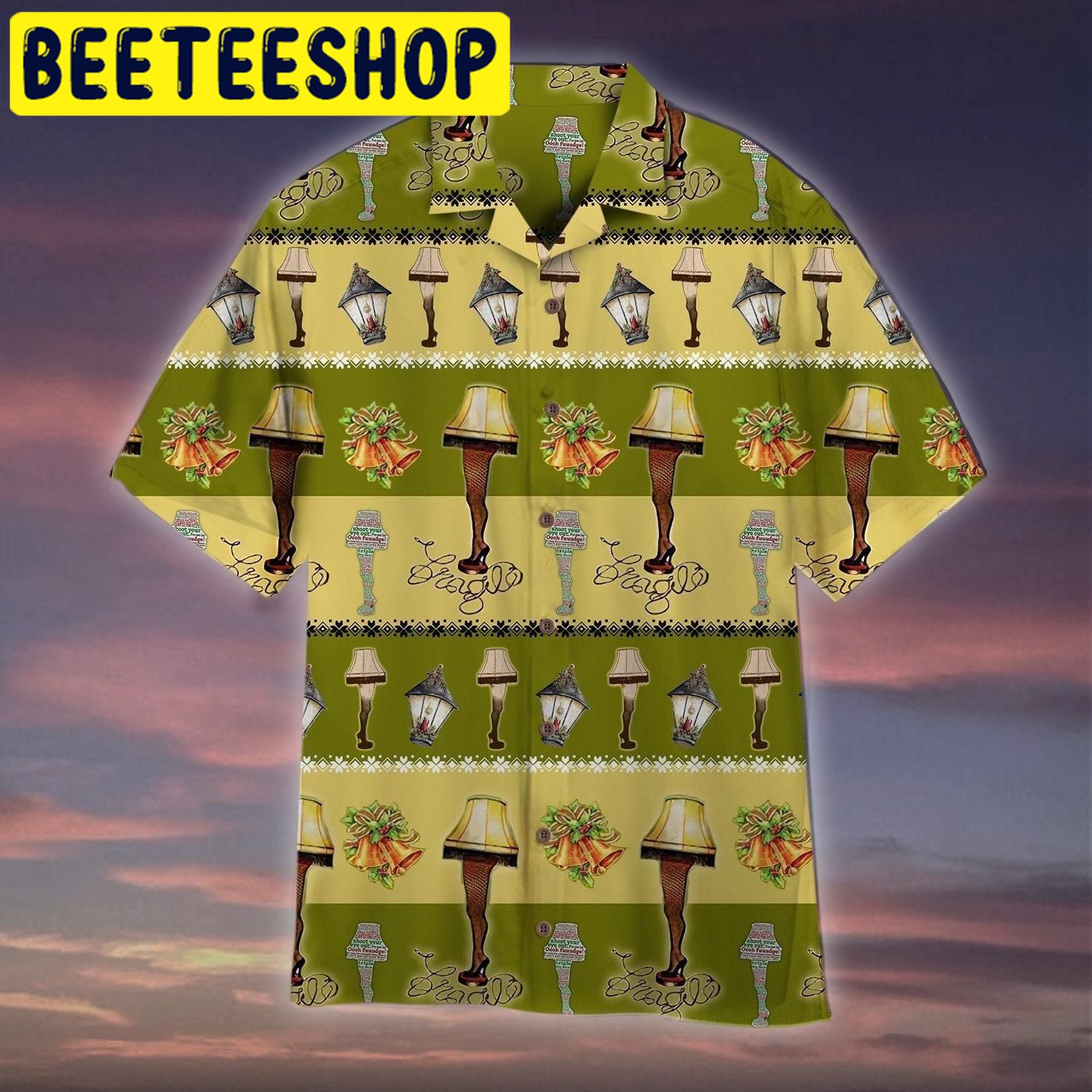 Hot A Christmas Story Hawaiian Shirt Hot A Christmas Story Hawaiian Shirt