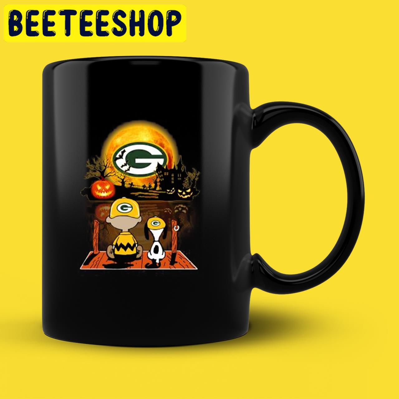 Hot Snoopy And Charlie Brown Pumpkin Green Bay Packers Moon Charlie Brown Halloween Trending Unisex T-Shirt Hot Snoopy And Charlie Brown Pumpkin Green Bay Packers Moon Charlie Brown Halloween Trending Unisex T-Shirt