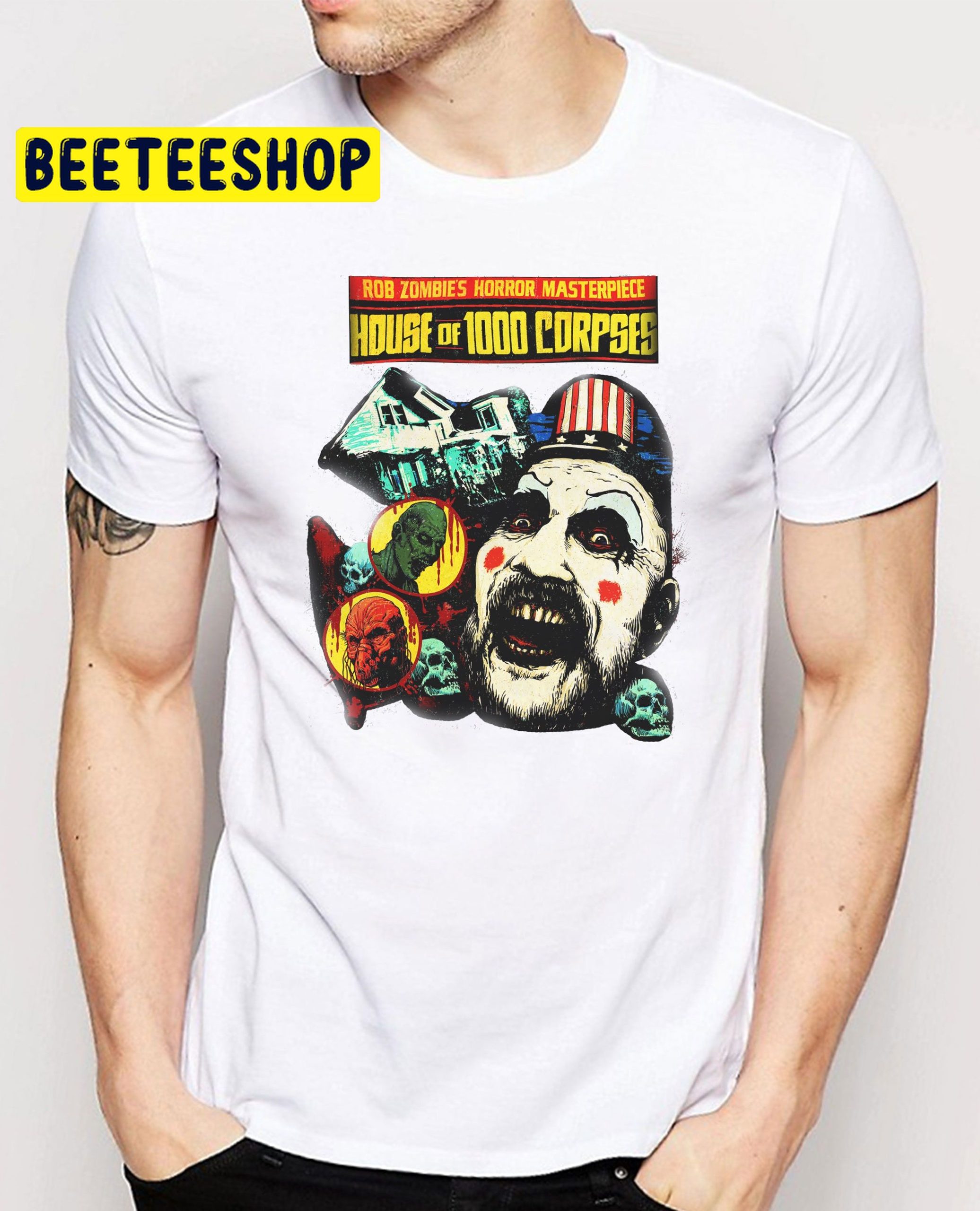 House Of 1000 Corpses Movie Horror Rob Zombie Halloween Trending Unisex Shirt House Of 1000 Corpses Movie Horror Rob Zombie Halloween Trending Unisex Shirt