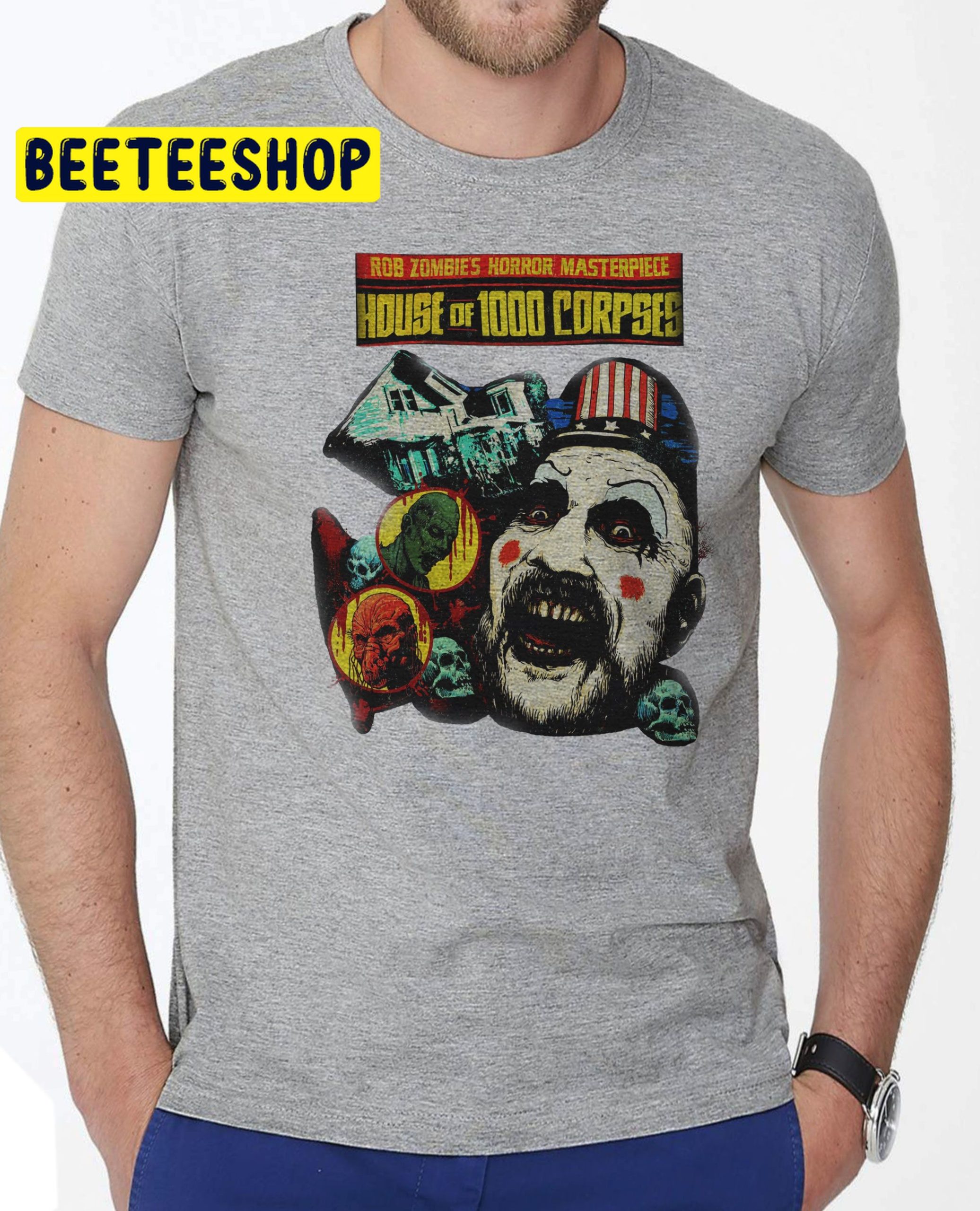 House Of 1000 Corpses Movie Horror Rob Zombie Halloween Trending Unisex Shirt House Of 1000 Corpses Movie Horror Rob Zombie Halloween Trending Unisex Shirt
