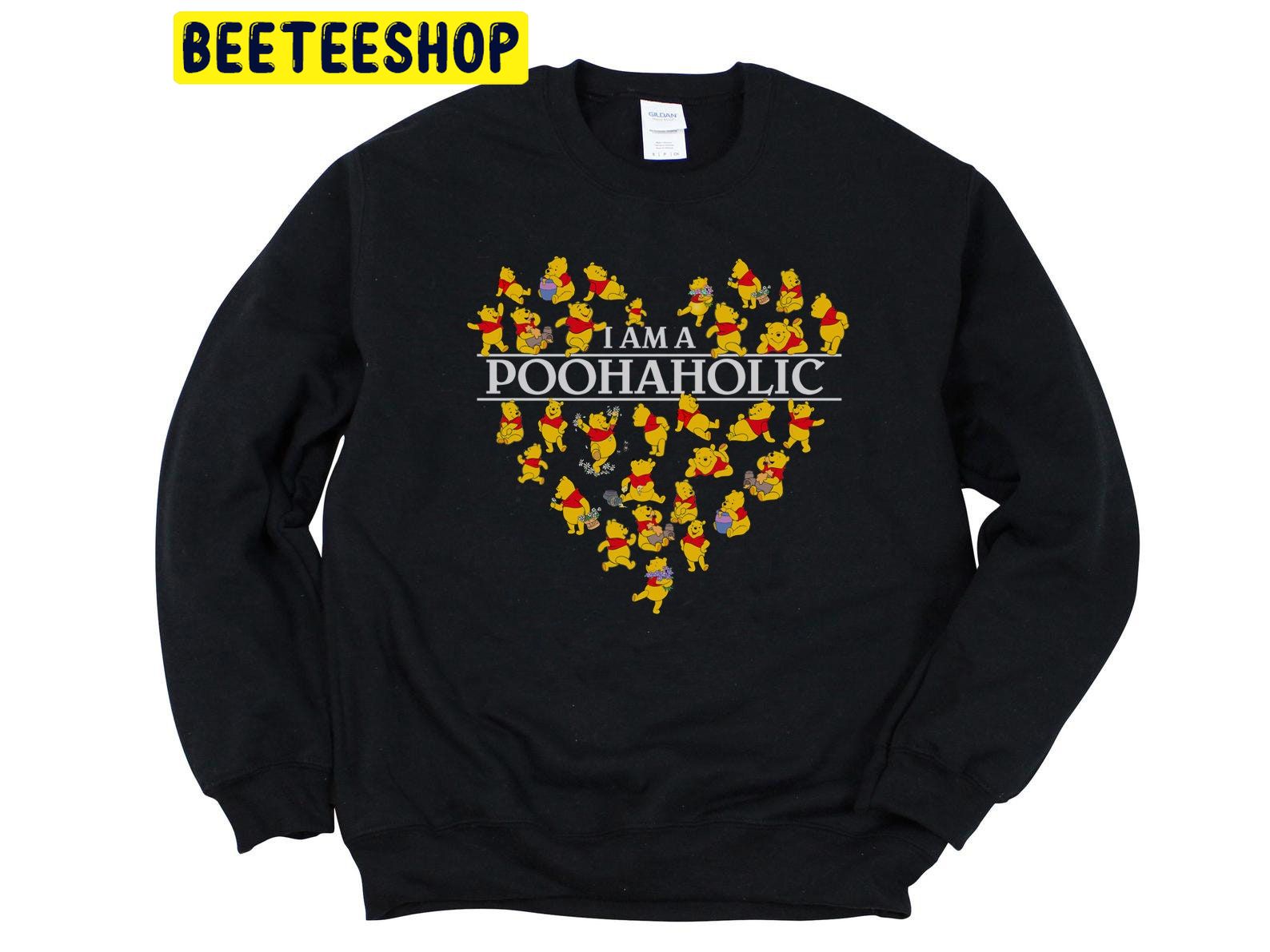 I Am A Poohhaholic Disney Winnie The Pooh Trending Unisex Shirt I Am A Poohhaholic Disney Winnie The Pooh Trending Unisex Shirt
