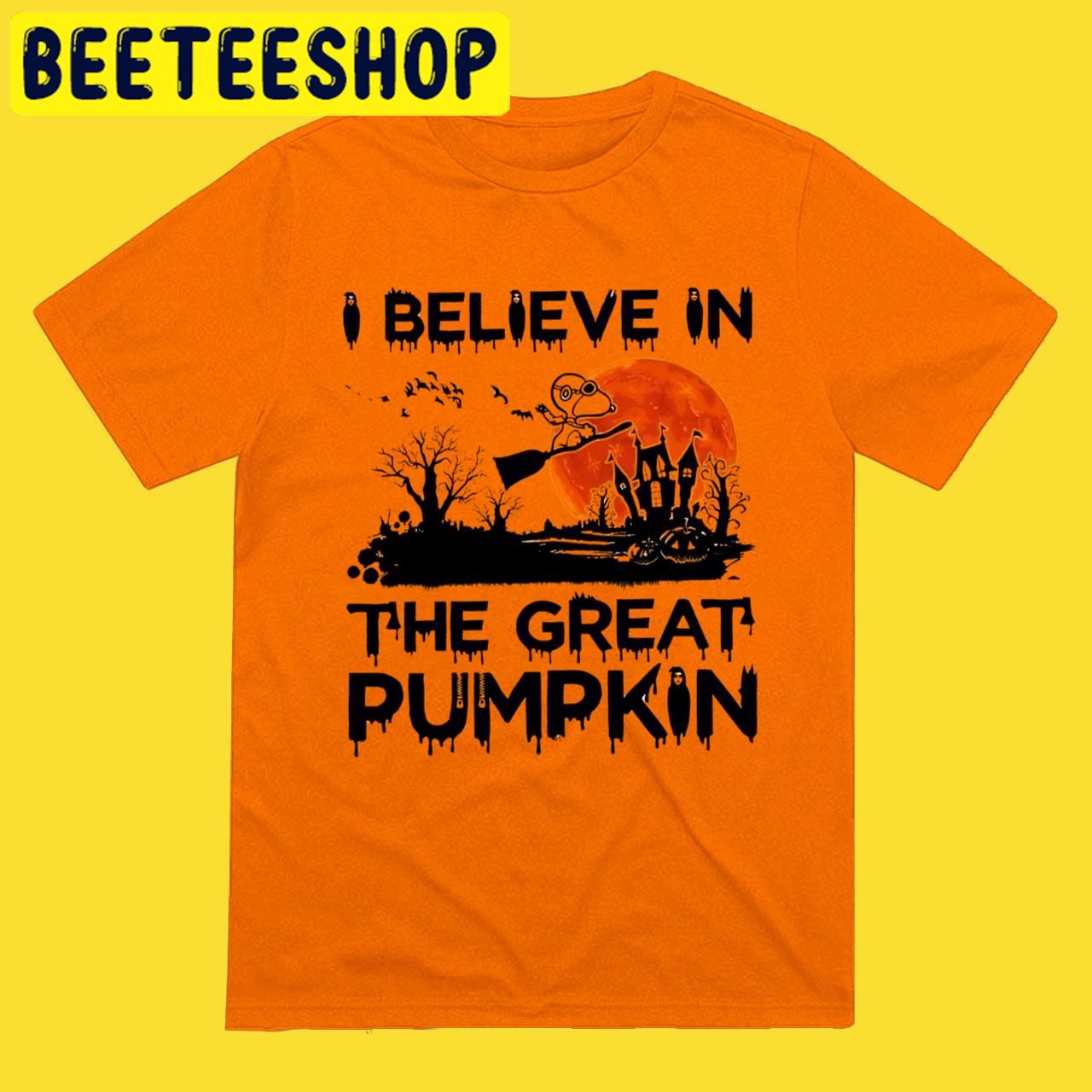 I Believe In The Great Pumpkin Snoopy Snoopy Halloween Trending Unisex T-Shirt I Believe In The Great Pumpkin Snoopy Snoopy Halloween Trending Unisex T-Shirt