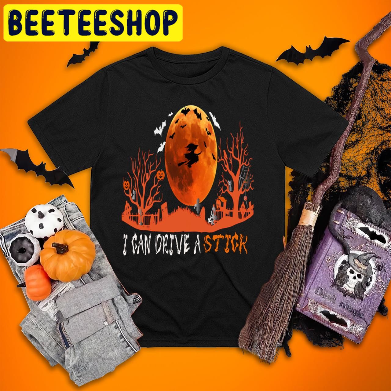 I Can Drive Trick Or Treat Horror Nights Halloween Trending Unisex T-Shirt I Can Drive Trick Or Treat Horror Nights Halloween Trending Unisex T-Shirt