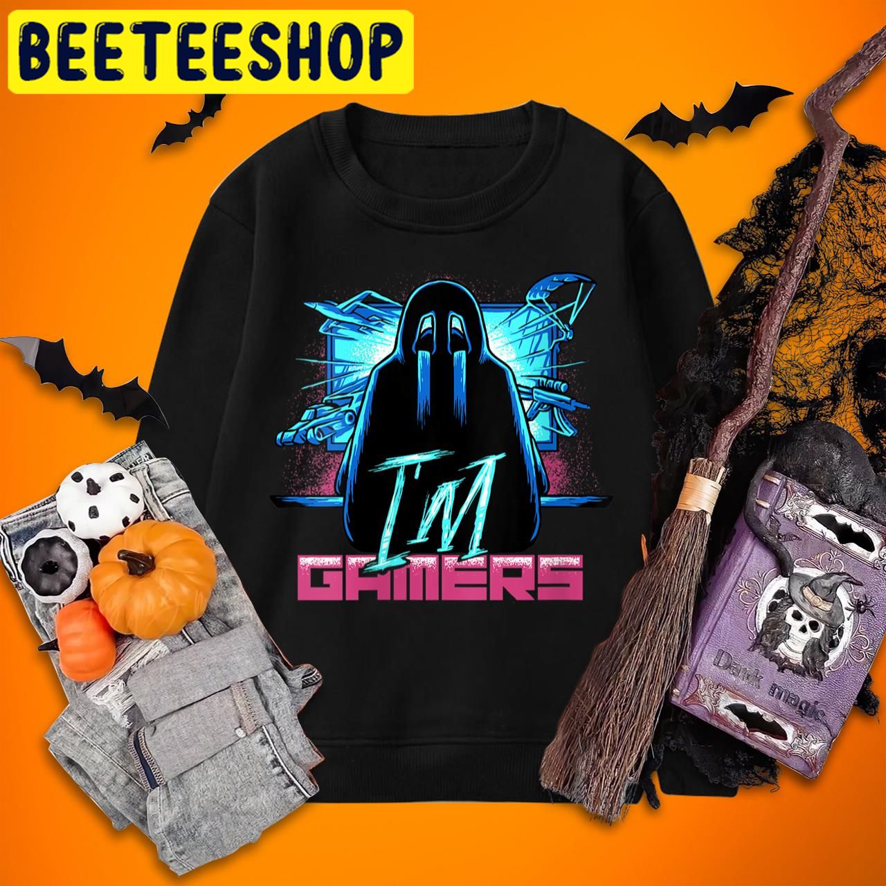 I'm a Gamer The Ghost Gamer Halloween Trending Unisex T-Shirt I'm a Gamer The Ghost Gamer Halloween Trending Unisex T-Shirt