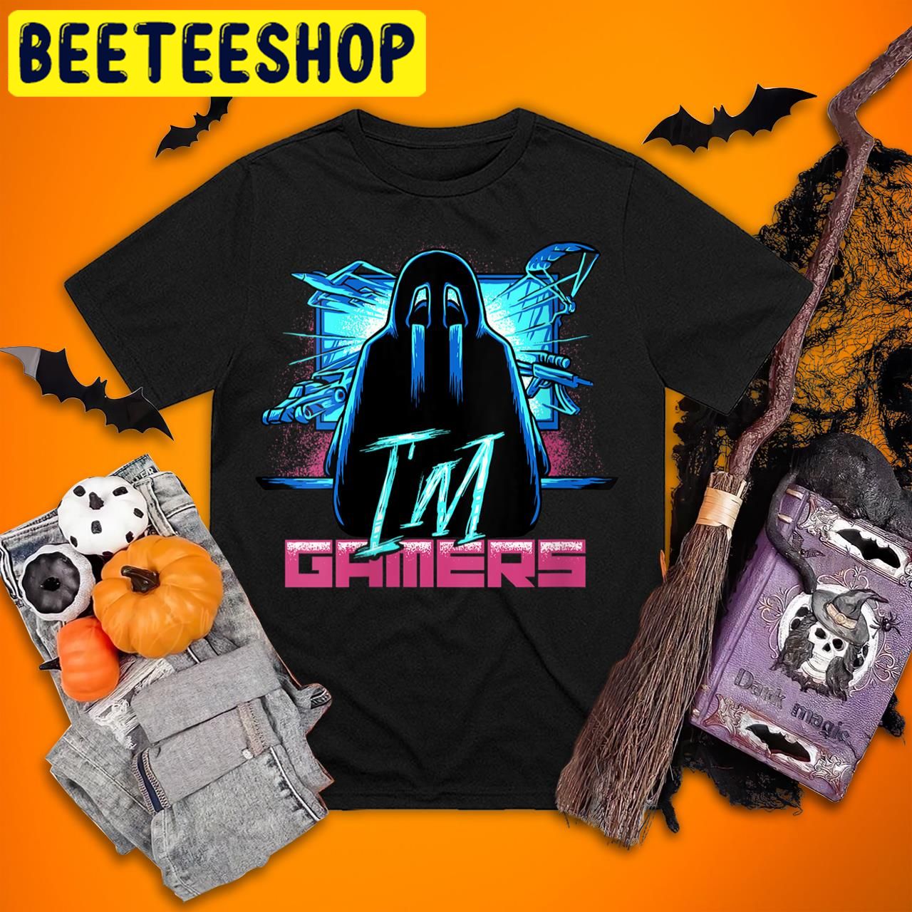 I'm a Gamer The Ghost Gamer Halloween Trending Unisex T-Shirt I'm a Gamer The Ghost Gamer Halloween Trending Unisex T-Shirt