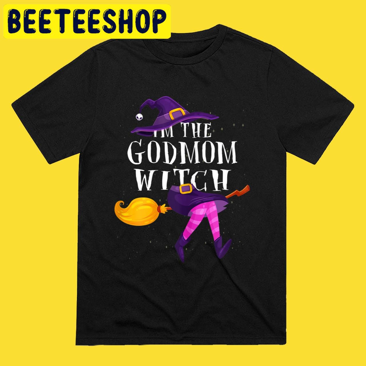 I'm The Godmom Witch Costume Godmother Cutes Halloween Trending Unisex T-Shirt I'm The Godmom Witch Costume Godmother Cutes Halloween Trending Unisex T-Shirt