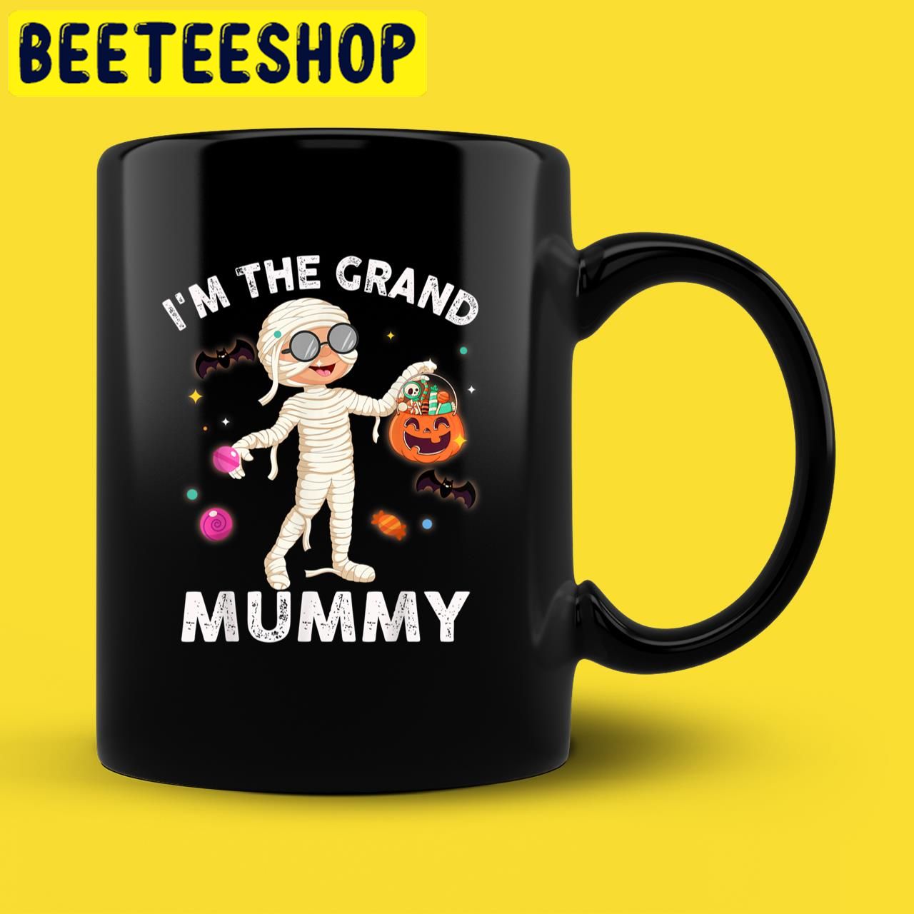 I'm The Grand Mummy Funny Grandma Halloween Trending Unisex T-Shirt I'm The Grand Mummy Funny Grandma Halloween Trending Unisex T-Shirt