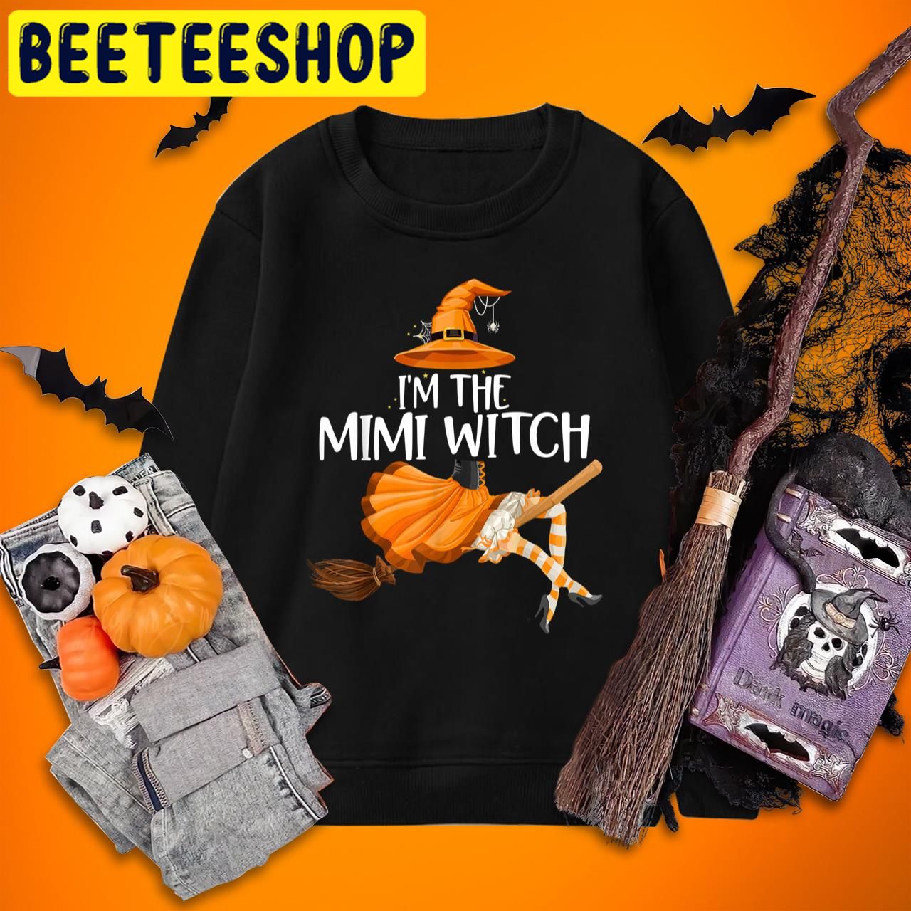 I'm The Mimi Witch Funny Matching Grandma Halloween Trending Unisex T-Shirt I'm The Mimi Witch Funny Matching Grandma Halloween Trending Unisex T-Shirt