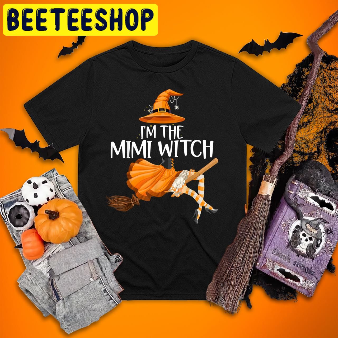 I'm The Mimi Witch Funny Matching Grandma Halloween Trending Unisex T-Shirt I'm The Mimi Witch Funny Matching Grandma Halloween Trending Unisex T-Shirt