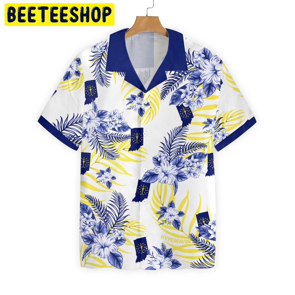 Indiana Proud Trending Hawaiian Shirt Indiana Proud Trending Hawaiian Shirt