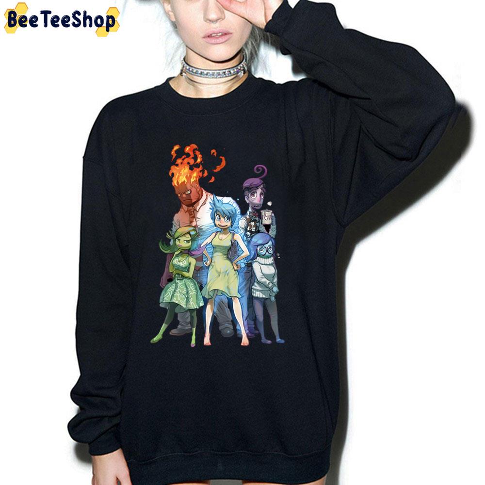 Inside Out 2 Art Trending Unisex T-Shirt Inside Out 2 Art Trending Unisex T-Shirt