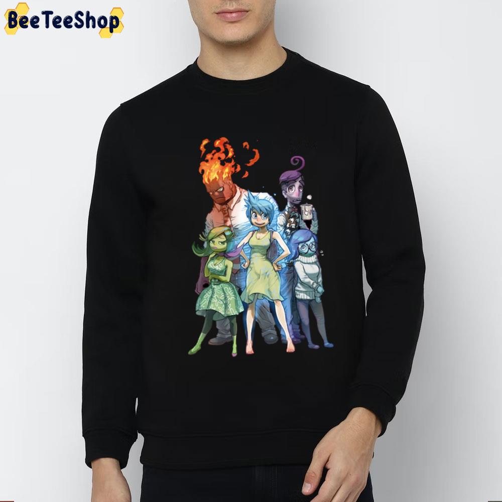 Inside Out 2 Art Trending Unisex T-Shirt Inside Out 2 Art Trending Unisex T-Shirt