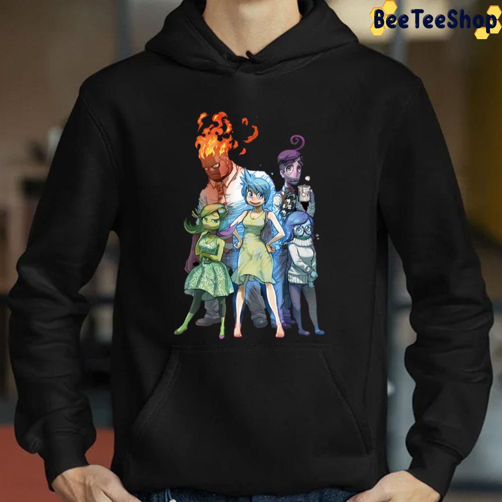 Inside Out 2 Art Trending Unisex T-Shirt Inside Out 2 Art Trending Unisex T-Shirt