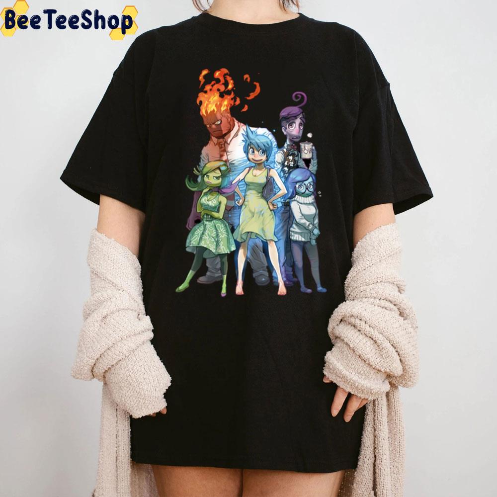 Inside Out 2 Art Trending Unisex T-Shirt Inside Out 2 Art Trending Unisex T-Shirt