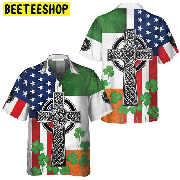 Irish American Trending Hawaiian Shirt Irish American Trending Hawaiian Shirt