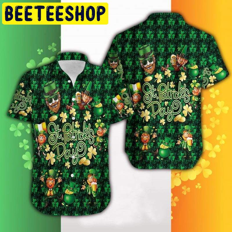Irish Saint Patrick's Day Hawaiian Shirt 1759 Irish Saint Patrick's Day Hawaiian Shirt 1759