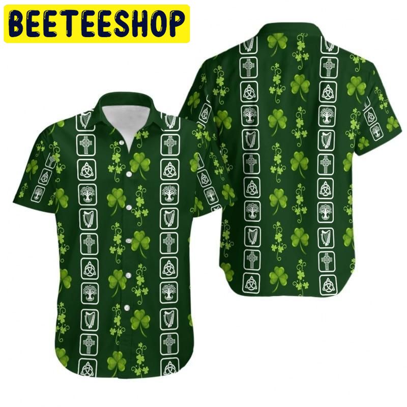 Irish St 3359. Patrick's Day Hawaiian Shirt Irish St 3359. Patrick's Day Hawaiian Shirt