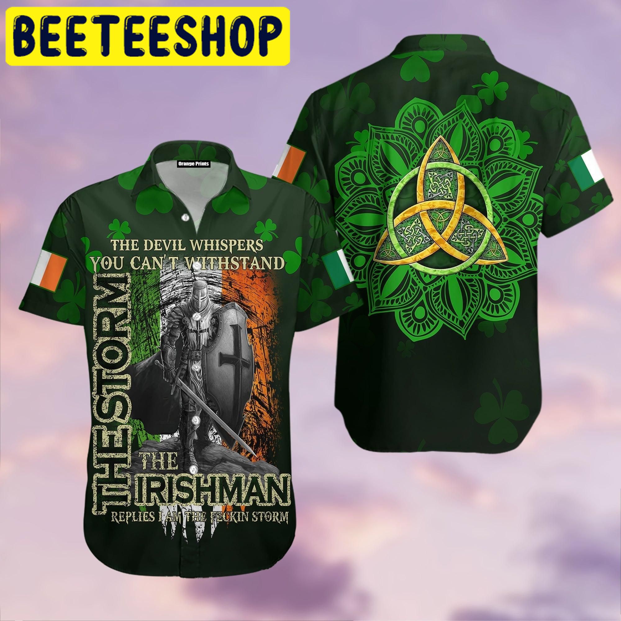 Irish St.Patrick Day Hawaiian Shirt Irish St.Patrick Day Hawaiian Shirt