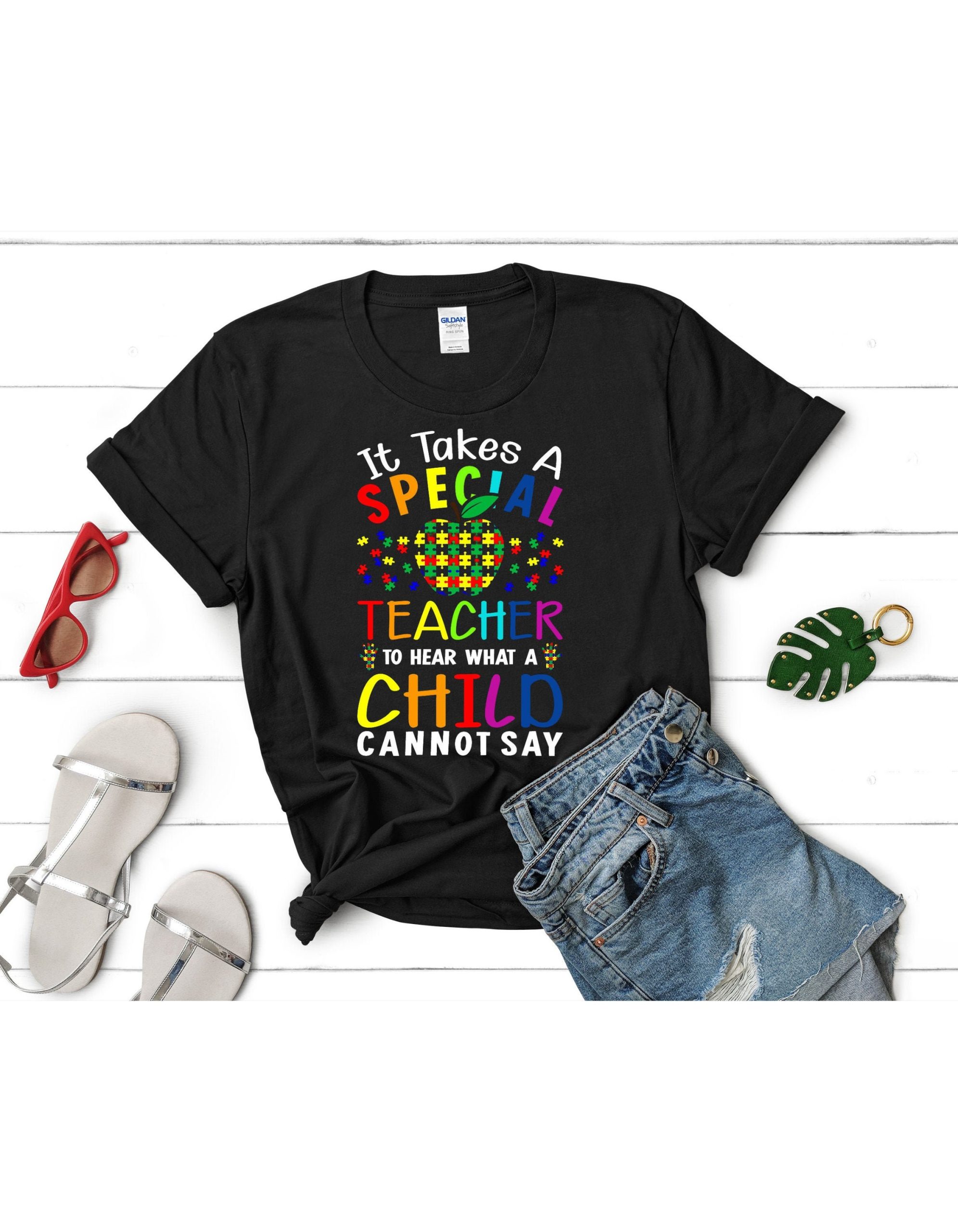 It Takes A Special Teacher To Hear What A Child Cannot Halloween Shirt It Takes A Special Teacher To Hear What A Child Cannot Halloween Shirt