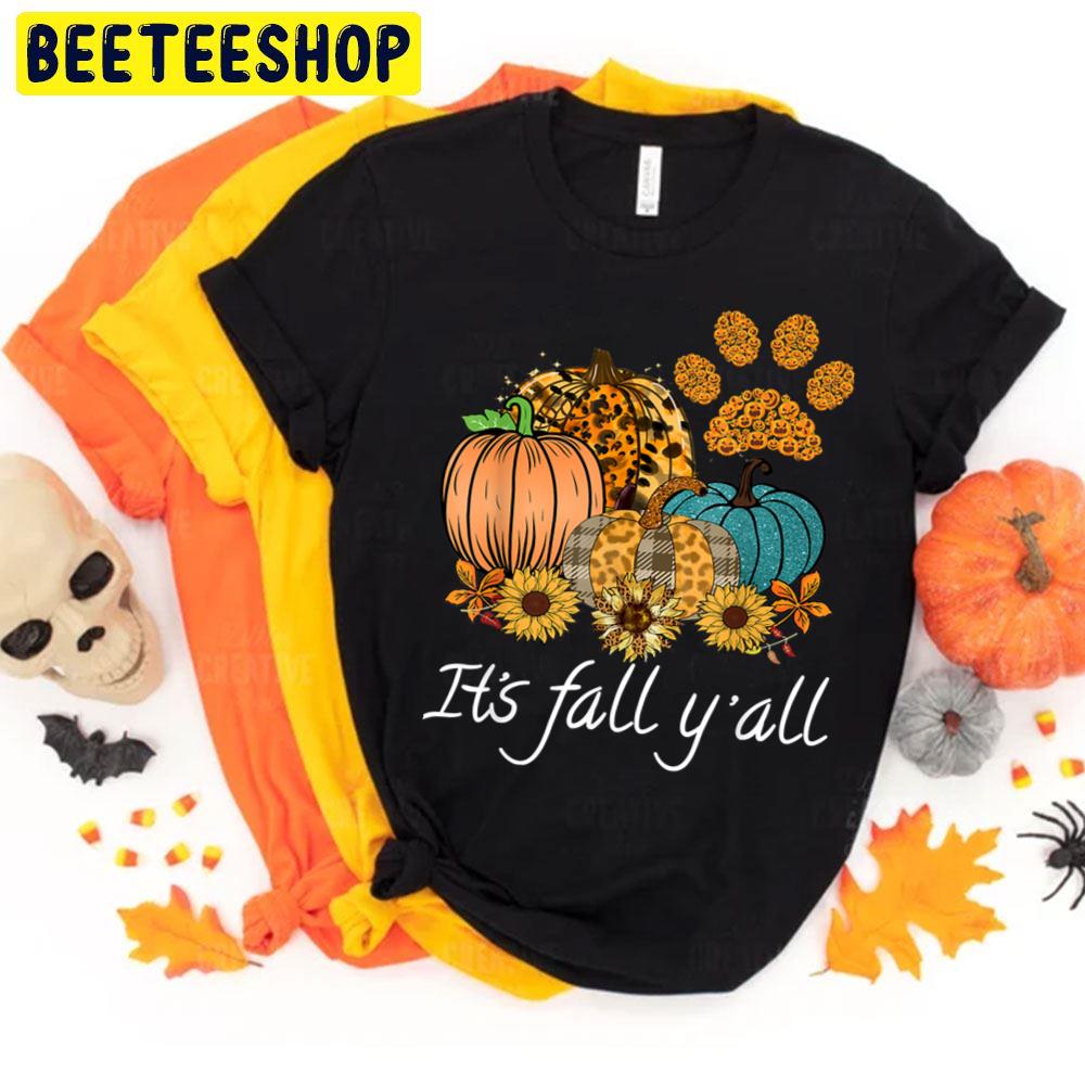 It's Fall Y'all Pumpkin Halloween Trending Unisex T-Shirt It's Fall Y'all Pumpkin Halloween Trending Unisex T-Shirt