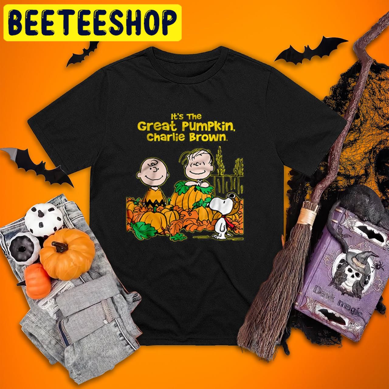 It's The Great Pumpkin Charlie Brown The Peanuts Movie Charlie Brown Halloween Trending Unisex T-Shirt It's The Great Pumpkin Charlie Brown The Peanuts Movie Charlie Brown Halloween Trending Unisex T-Shirt