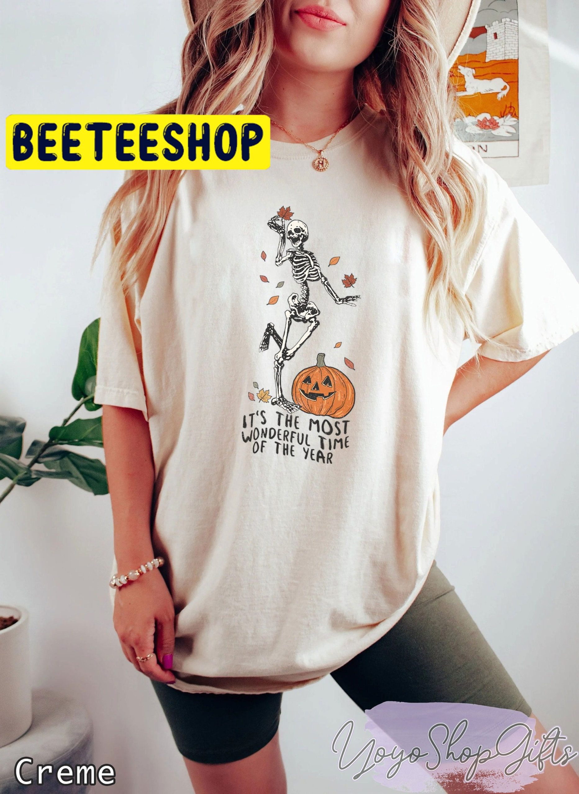 It's The Most Wonderful Time Of The Year Skeleton Dancing HalloweenTrending Unisex Shirt It's The Most Wonderful Time Of The Year Skeleton Dancing HalloweenTrending Unisex Shirt