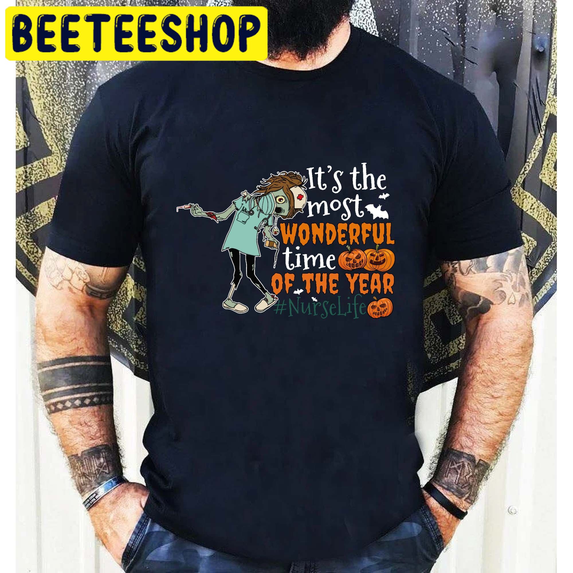 It's The Most Wonderful Time Of The Year Zombie Halloween Trending Unisex Shirt It's The Most Wonderful Time Of The Year Zombie Halloween Trending Unisex Shirt