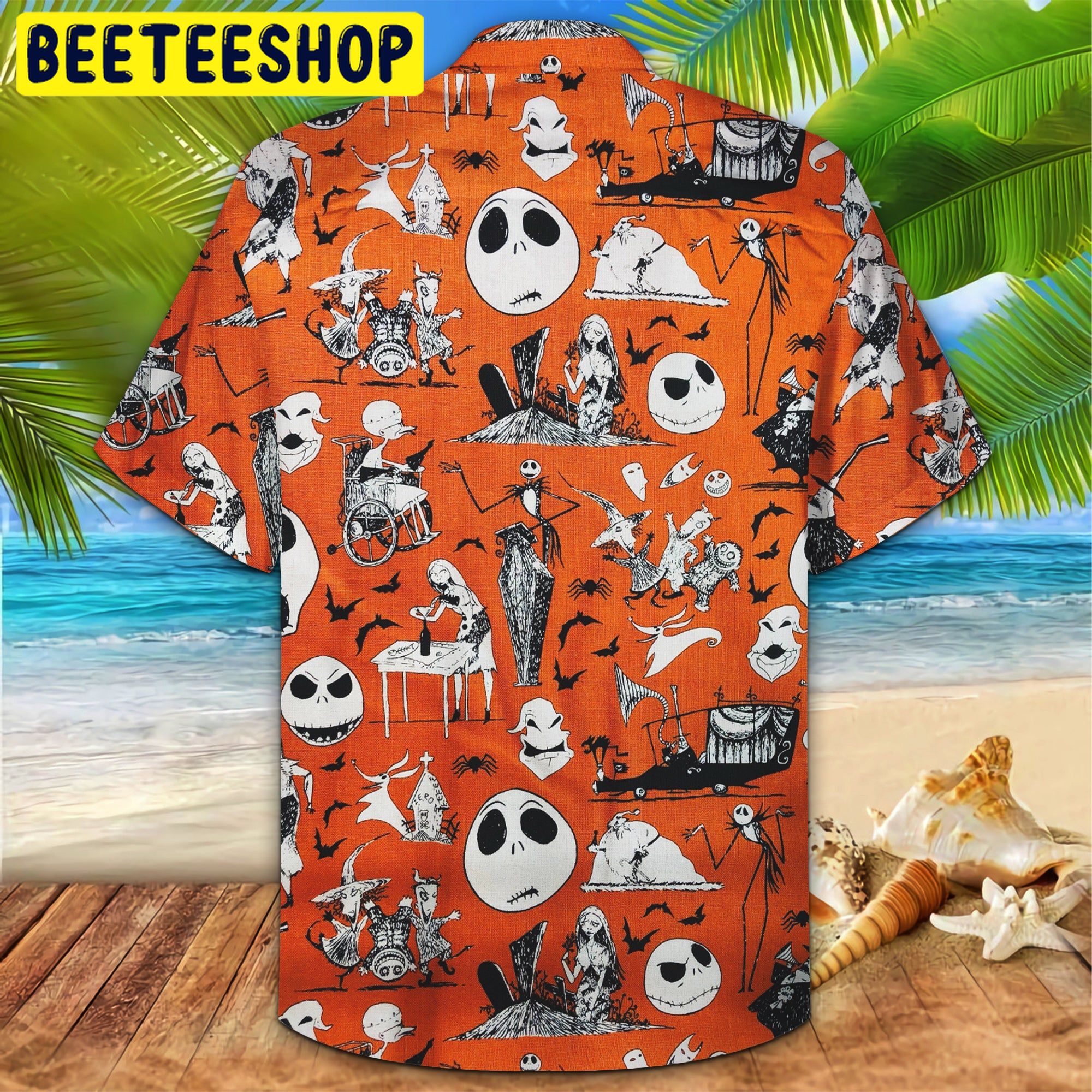 Jack Skellington 3D Trending Hawaiian Shirt Jack Skellington 3D Trending Hawaiian Shirt