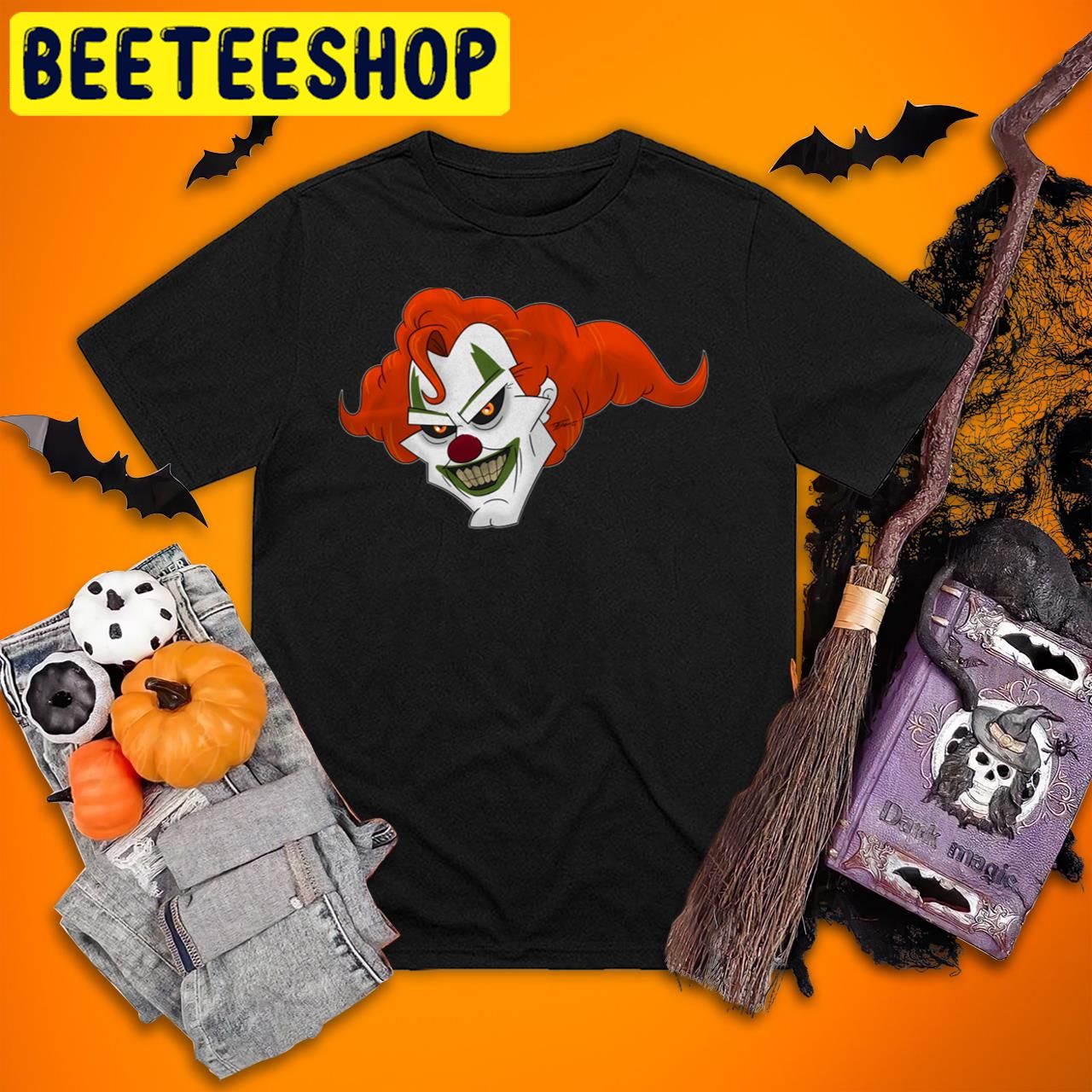 Jack The Clown Horror Nights Halloween Trending Unisex T-Shirt Jack The Clown Horror Nights Halloween Trending Unisex T-Shirt