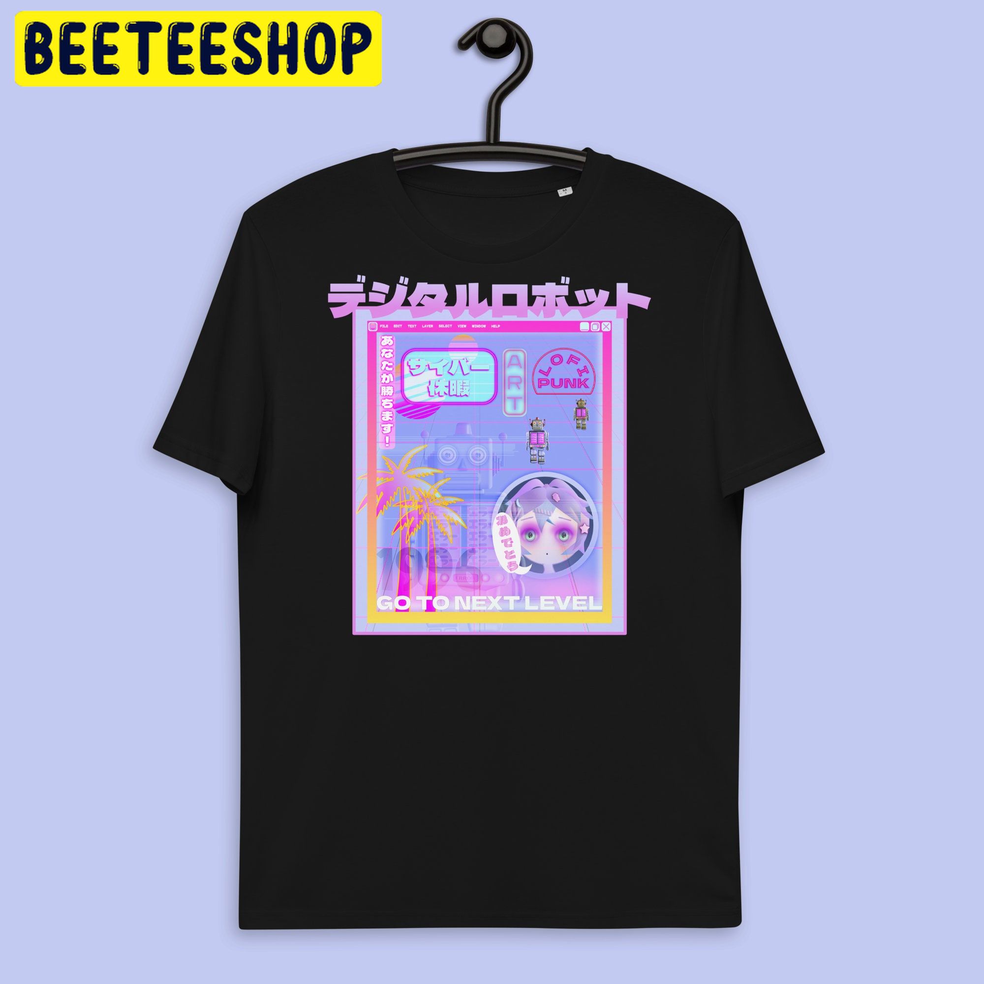 Japanese Style Vaporwave Trending Unisex Shirt Japanese Style Vaporwave Trending Unisex Shirt