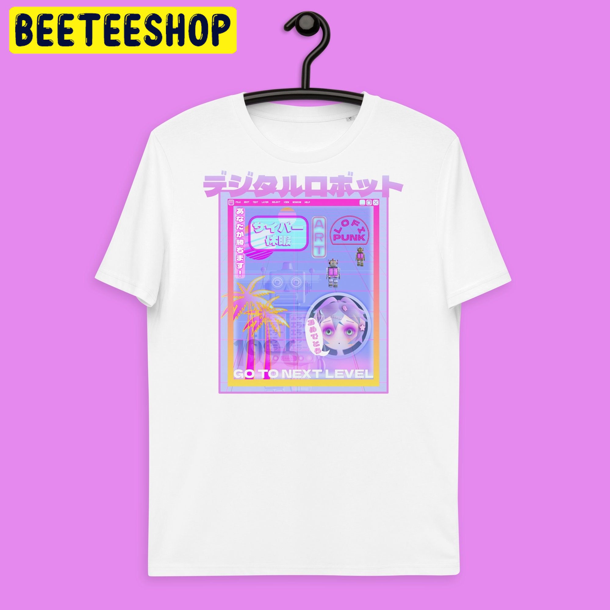 Japanese Style Vaporwave Trending Unisex Shirt Japanese Style Vaporwave Trending Unisex Shirt