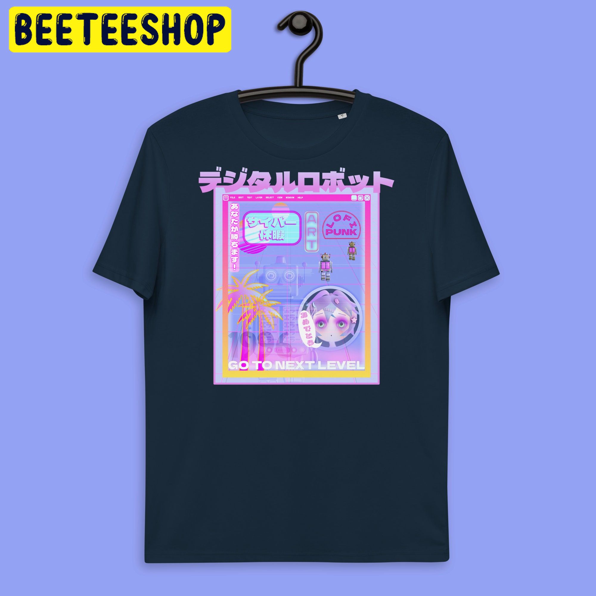 Japanese Style Vaporwave Trending Unisex Shirt Japanese Style Vaporwave Trending Unisex Shirt