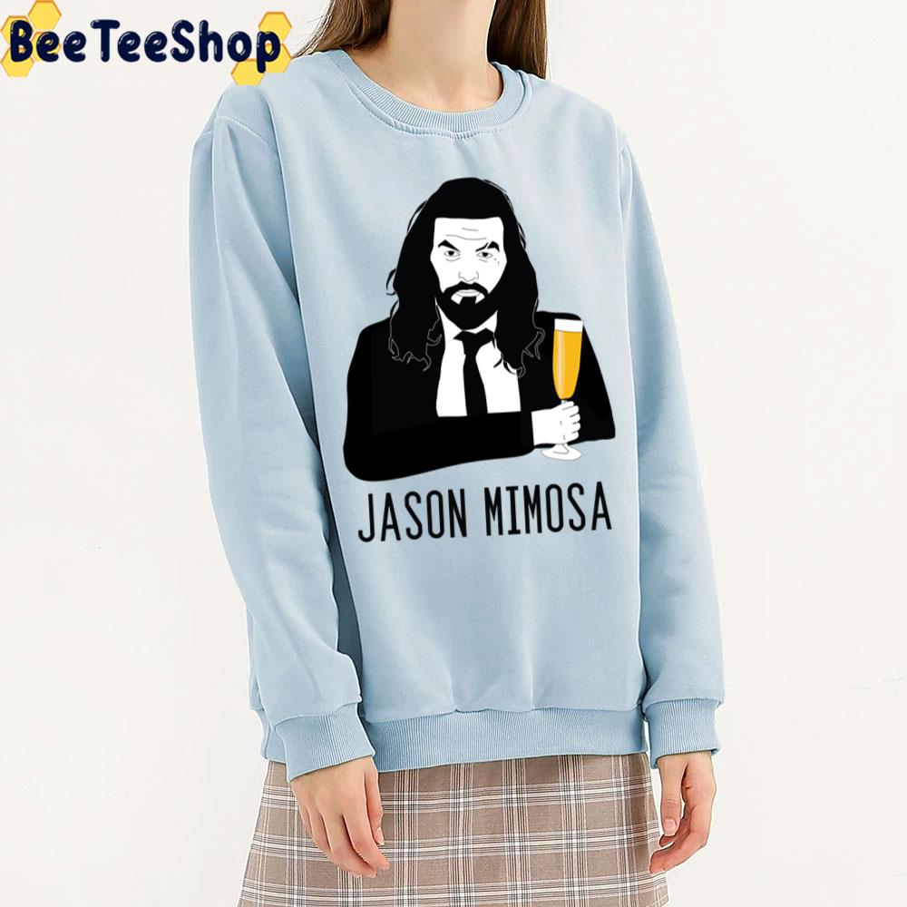 Jason Momoa Holding A Mimosa Parody Trending Unisex T-Shirt Jason Momoa Holding A Mimosa Parody Trending Unisex T-Shirt