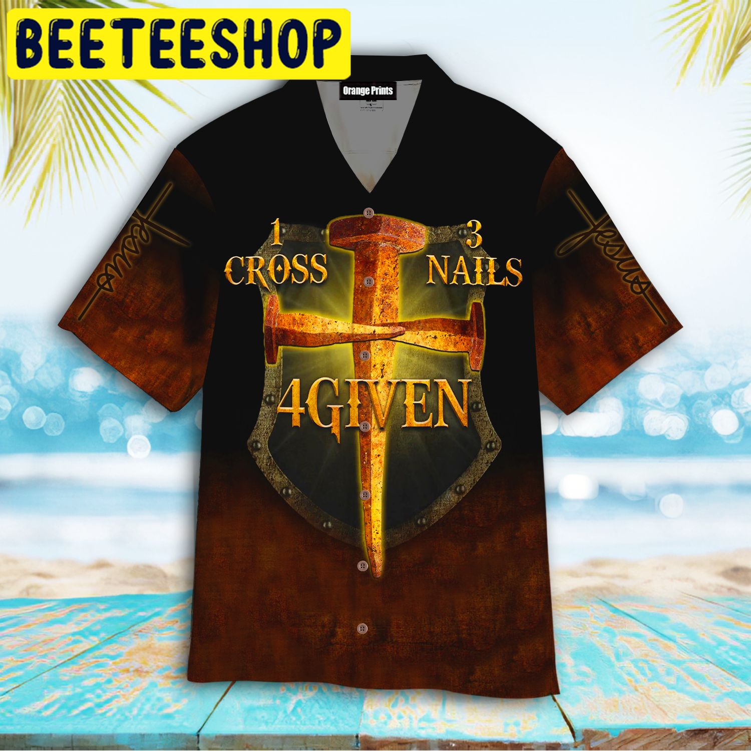 Jesus Cross Nails For Given Hawaiian Shirt Jesus Cross Nails For Given Hawaiian Shirt