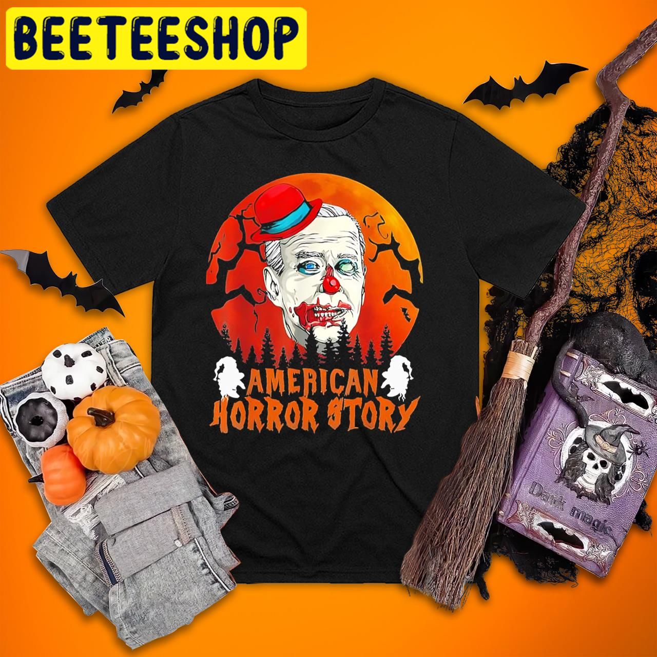 Joe Biden Joe Biden American Clown Horror Story Halloween Trending Unisex T-Shirt Joe Biden Joe Biden American Clown Horror Story Halloween Trending Unisex T-Shirt
