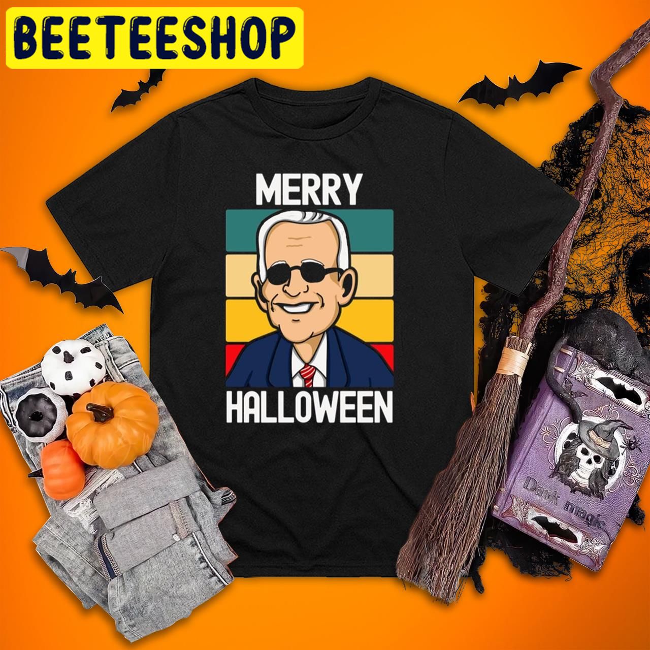 Joe Biden Merry Halloween Trending Unisex T-Shirt Joe Biden Merry Halloween Trending Unisex T-Shirt